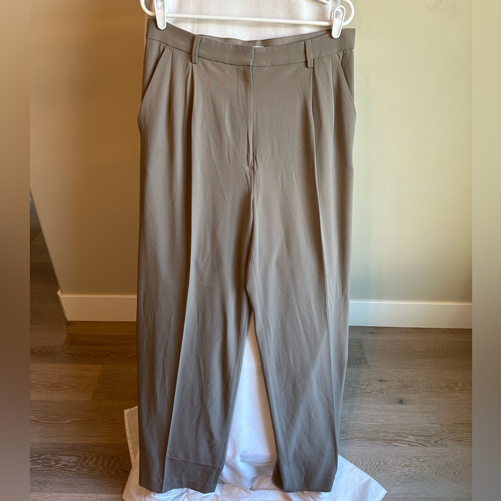 Straight Leg Slacks
